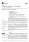 Research paper thumbnail of Clinical Differences between COVID-19 and a COVID-Like Syndrome