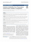 Research paper thumbnail of Cytotoxic metabolites from Thysanolaena maxima Roxb. available in Bangladesh