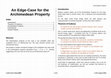 Research paper thumbnail of An Edge-Case for the Archimedean Property