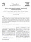 Research paper thumbnail of Selective partial reduction of quinolines: Hydrosilylation vs. transfer hydrogenation