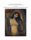 Research paper thumbnail of Munch’s Loving Woman or Madonna: Not as Controversial if the Common Identification is Wrong