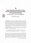 Research paper thumbnail of Latin American Interventions to the Practice and Theory of Communication and Social Development. On the Legacy of Juan Díaz-Bordenave (2022)