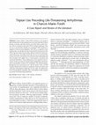 Research paper thumbnail of Triptan Use Preceding Life-Threatening Arrhythmias in Charcot–Marie–Tooth