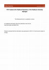 Research paper thumbnail of Preconceptional Cystic Fibrosis Carrier Screening: Attitudes and Intentions of the Target Population