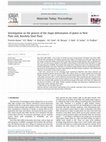 Research paper thumbnail of Investigation on the genesis of the shape deformation of plates in New Plate mill, Rourkela Steel Plant