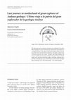 Research paper thumbnail of Last journey to motherland of great explorer of Andean geology / Ultimo viaje a la patria del gran explorador de la geologia Andina