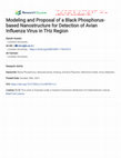 Research paper thumbnail of Modeling and Proposal of a Black Phosphorus-based Nanostructure for Detection of Avian Influenza Virus in THz Region