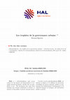 Research paper thumbnail of Les trophées de la gouvernance urbaine