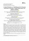 Research paper thumbnail of L1-Based Elicitation as a Valid Measure of L2 Classroom Performance Assessment: A Multi-Method Mono-Trait Model of Validation