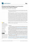 Research paper thumbnail of Evolving Social Media Strategies in Local Journalism: Experiences from Argentine Patagonia