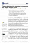 Research paper thumbnail of Consistency of Approximation of Bernstein Polynomial-Based Direct Methods for Optimal Control