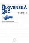 Research paper thumbnail of Chápanie vidu v gramatikách češtiny a slovenčiny v 17. – 18. storočí napísaných po latinsky