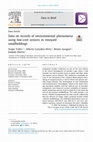 Research paper thumbnail of Data on records of environmental phenomena using low-cost sensors in vineyard smallholdings