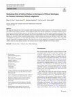 Research paper thumbnail of Mediating Role of Cultural Values in the Impact of Ethical Ideologies on Chinese Consumers’ Ethical Judgments