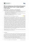 Research paper thumbnail of The Cost of Inflammatory Bowel Disease Management Matches with Clinical Course: A Single Outpatient Centre Analysis