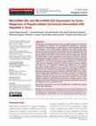 Research paper thumbnail of MicroRNA-30e and MicroRNA-223 Expression for Early Diagnosis of Hepatocellular Carcinoma Associated with Hepatitis C Virus