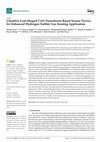 Research paper thumbnail of Ultrathin Leaf-Shaped CuO Nanosheets Based Sensor Device for Enhanced Hydrogen Sulfide Gas Sensing Application