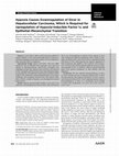 Research paper thumbnail of Hypoxia causes down-regulation of Dicer in hepatocellular carcinoma, which is required for up-regulation of hypoxia inducible factor 1α and epithelial-mesenchymal transition