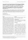 Research paper thumbnail of Autonomic Nervous System Function in Newly Diagnosed Multiple Sclerosis: Association With Lipid Levels and Insulin Resistance