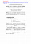 Research paper thumbnail of Identification of temperature dependent thermal conductivity using the gradient method