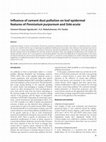 Research paper thumbnail of Influence of Cement Dust Pollution on Leaf Epidermal Features of Pennisetum purpureum and sida acuta