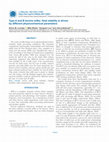 Research paper thumbnail of Type A and B bovine milks: Heat stability is driven by different physicochemical parameters