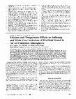 Research paper thumbnail of Ethylene and Temperature Effects on Softening and White Core Inclusions of Kiwifruit Stored in Air or Controlled Atmospheres