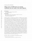 Research paper thumbnail of Killing vectors of FRW metric and non-normalizable zero modes of the scalar Laplacian