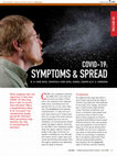 Research paper thumbnail of COVID-19 : symptoms and spread