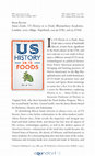 Research paper thumbnail of Anna Zeide, &lt;i&gt;US History in 15 Foods&lt;/i&gt