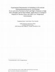 Research paper thumbnail of Experimental determination of solubilities of di-calcium ethylenediaminetetraacetic acid hydrate [Ca2C10H12N2O8·7H2O(s)] in NaCl and MgCl2 solutions to high ionic strengths and its Pitzer model: Applications to geological disposal of nuclear waste and other low temperature environments