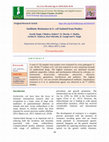 Research paper thumbnail of Antibiotic Resistance in E. coli Isolated from Poultry