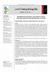 Research paper thumbnail of Biochemical parameters assessment in goats naturally infected with Haemonchus contortus