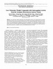 Research paper thumbnail of Low-molecular-weight compounds with anticoagulant activity from the scorpion Heterometrus laoticus venom