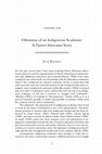 Research paper thumbnail of Dilemmas of an Indigenous Academic: A Native Hawaiian Story