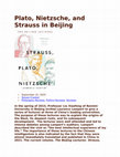 Research paper thumbnail of Plato, Nietzsche, and Strauss in Beijing