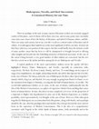 Research paper thumbnail of Shakespeare, Novalis, and their Succession: A Canonical History for our Time