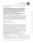 Research paper thumbnail of Specific small-RNA signatures in the amygdala at premotor and motor stages of Parkinson’s disease revealed by deep sequencing analysis