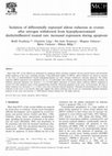 Research paper thumbnail of Isolation of differentially expressed aldose reductase in ovaries after estrogen withdrawal from hypophysectomized diethylstilbestrol treated rats: increased expression during apoptosis