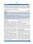 Research paper thumbnail of Evaluation of Desi Type Chickpea (Cicer artinum L.) Genotypes for Yield and Yield Components in Eastern Amhara, Ethiopia