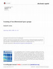 Research paper thumbnail of Scanning of two-dimensional space groups