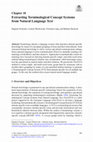 Research paper thumbnail of Extracting Terminological Concept Systems from Natural Language Text