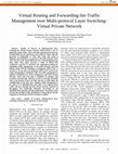 Research paper thumbnail of Virtual Routing and Forwarding-lite Traffic Management over Multi-protocol Layer Switching-Virtual Private Network