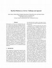 Research paper thumbnail of Big Data Platforms as a Service: Challenges and Approach