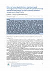 Research paper thumbnail of Effect of lemon basil (Ocimum basilicum) seed mucilage and Chinese quince (Pseudocydonia sinensis) seed mucilage coating to cherry tomato (Solanum lycopersicum ‘Sida’) fruits