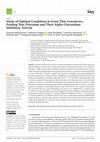 Research paper thumbnail of Study of Optimal Conditions to Grow Thai Ganoderma, Fruiting Test, Proximate and Their Alpha Glucosidase Inhibitory Activity