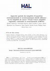 Research paper thumbnail of Approche spatiale des inégalités d’exposition environnementale et socioéconomiques. Quelle influence sur les inégalités de cancer ? Projet cancer inégalités régionales, cantonales et environnement (CIRCE)