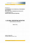 Research paper thumbnail of [Workshop "La misurazione e valutazione delle performance nelle imprese", luglio 2016] Il Global Reporting Initiative