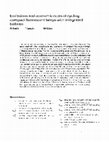 Research paper thumbnail of Emissions and economic costs of cycling compact fluorescent lamps with integrated ballasts