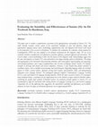 Research paper thumbnail of Evaluating the Suitability and Effectiveness of Sunrise (11): An Elt Textbook for Kurdistan, Iraq